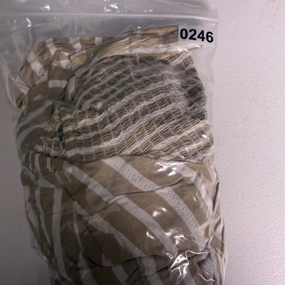 Old Navy Womens L Wrap maxi Dress Puff Sleeve Smocked peasant cottage smock - Picture 7 of 7